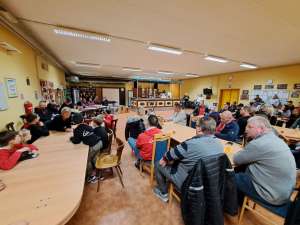 Der Calaminia Moto Club im Sand des Enduropale du Touquet.