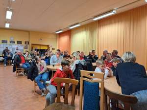 Der Calaminia Moto Club im Sand des Enduropale du Touquet.