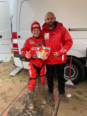 Florian Hellebrandt erneut auf dem Podium in Landen