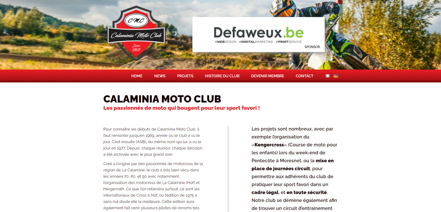 Unere neue Website