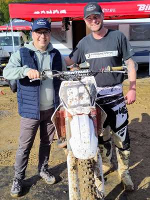 Jannik Hansen DAMCV 2021 Champion in Inter MX2