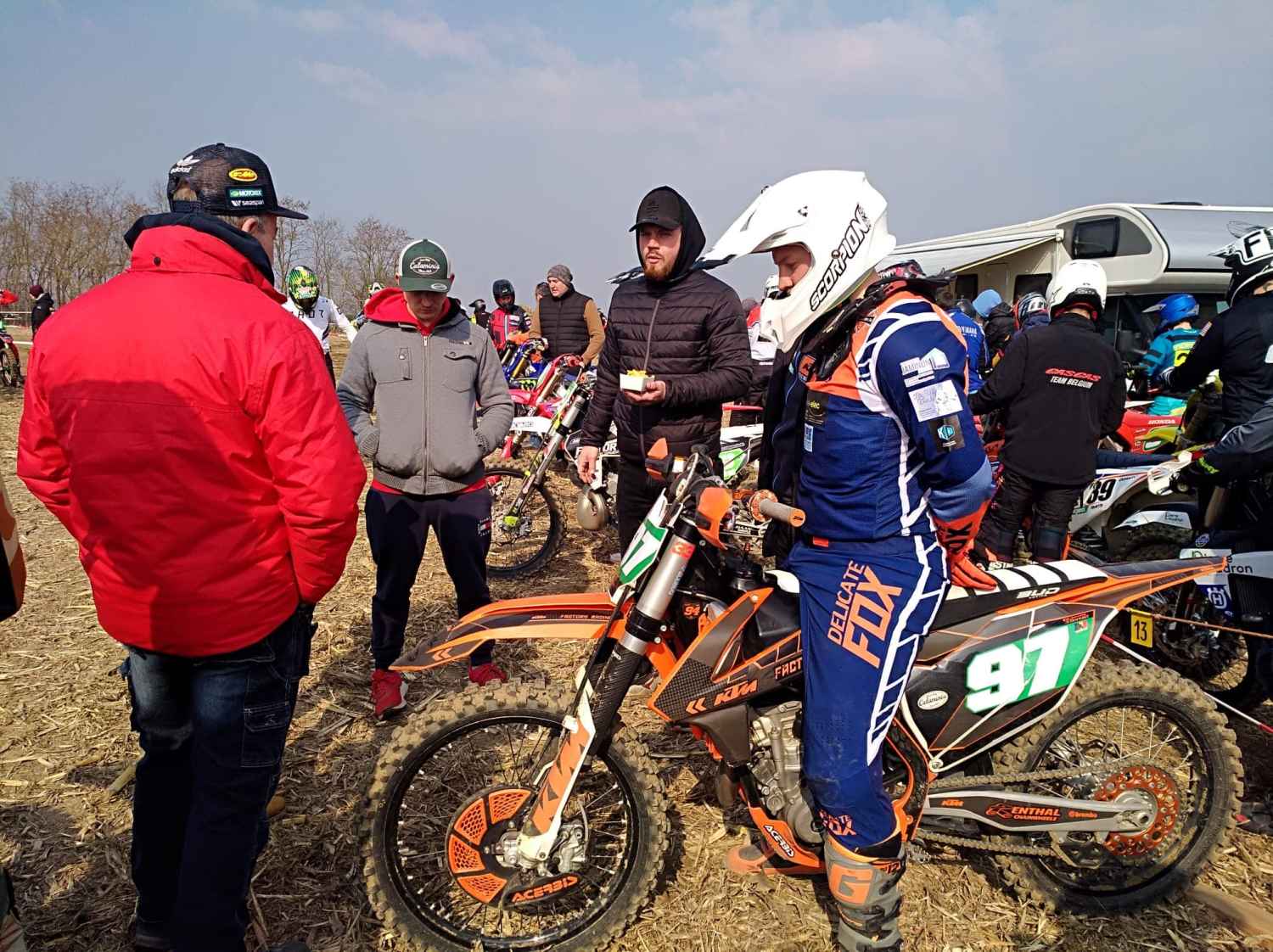 VMCF Saint-Trond : Première course pour Jeremy Stevens sur KTM 250