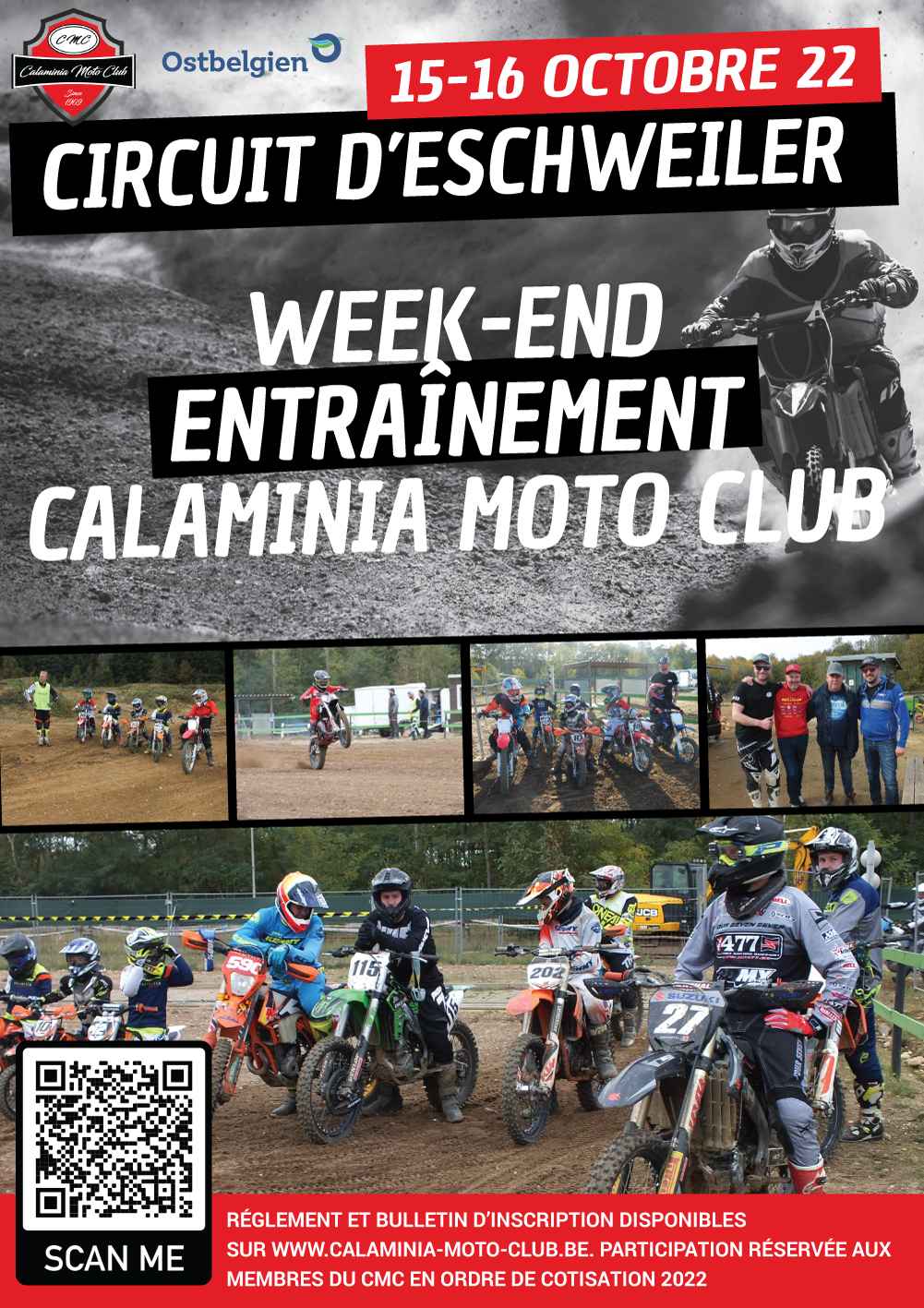 Journée d'entrainement CMC octobre 2022 Motocross et Enduro