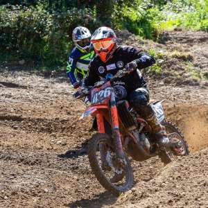 Der Calaminia Moto Club im Sand des Enduropale du Touquet.