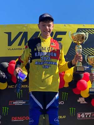 Florian Hellebrandt est champion Vmcf en 85cc !