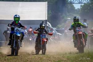 VMCF Saint-Trond : Un super week-end pour Mika Keutgens et Florian Hellebrandt en Junior 85cc